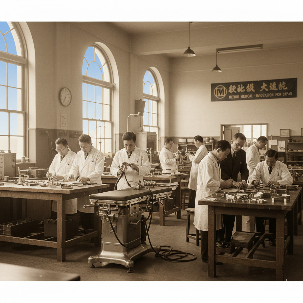 1949 - Mizuho, Fabricación de Equipos medicos